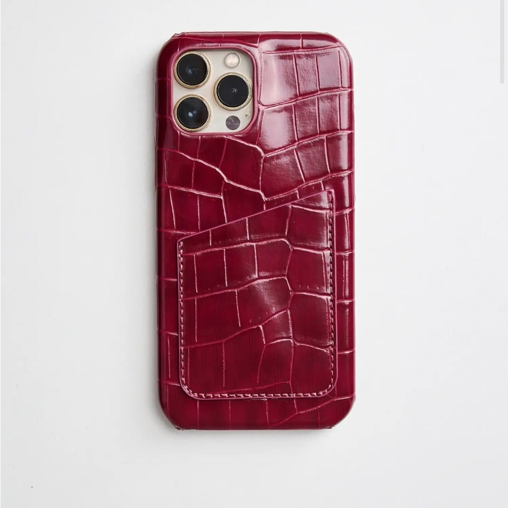 NWT Glassons iPhone15 card holder case